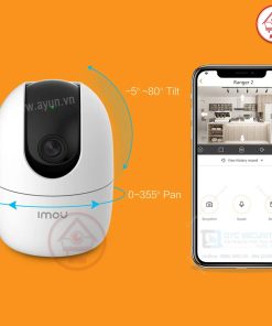 Camera Wifi 4MP IMOU IPC-A42P-D-V2 phát hiện người lạ bằng AI