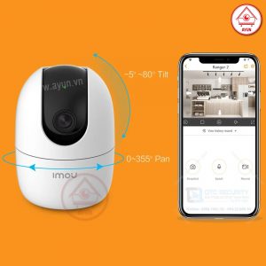 Camera Wifi 4MP IMOU IPC-A42P-D-V2 phát hiện người lạ bằng AI