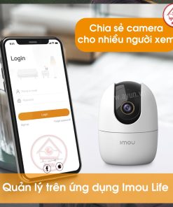 Camera Wifi 4MP IMOU IPC-A42P-D-V2 phát hiện người lạ bằng AI