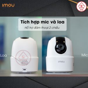 Camera IP WIFI IMOU RANGER 2C IPC-TA22CP
Với tính năng giám sát trực tiếp Full HD 1080P và các tính năng xoay 0 ~ 355 ° & -5 ~ 80 °, Ranger 2C đảm bảo mọi ngóc ngách trong ngôi nhà của bạn được bao phủ hoàn toàn. Human Detection nhanh chóng tìm thấy mục tiêu của con người trong hình ảnh và ngay lập tức gửi thông báo cho bạn. Privacy Mode giúp bảo vệ quyền riêng tư cá nhân của bạn khi bạn ở nhà và chức năng. Smart Tracking cho phép máy ảnh theo dõi các đối tượng chuyển động khi phát hiện chuyển động