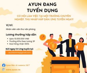 Tuyển dụng AYUN vị trí văn thư