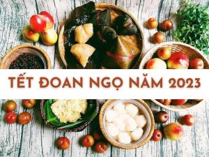 Tết Đoan Ngọ còn được gọi là tết nửa năm, tết diệt sâu bọ, vậy trong năm 2023, Tết Đoan Ngọ là ngày nào? Ở nước ta, ngày Tết Đoan Ngọ thường rơi vào thời điểm nắng nóng kéo dài, sâu bọ phát triển nhiều. Cho nên, ngày lễ này được người Việt quen gọi với tên tết nửa năm, tết diệt sâu bọ, được diễn ra vào ngày mùng 5 tháng 5 âm lịch hằng năm.