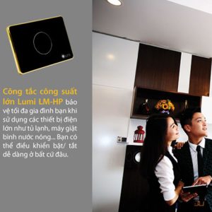 Công tắc công suất cao - Bluetooth Mesh lumi smart home là Thiết bị phù hợp với công trình có giải pháp Smart Lighting (2022). Thiết bị được tích hợp cả 2 chuẩn - Bluetooth Mesh & Zigbee, để có thể điều khiển trực tiếp những lộ đèn Smart Lighting (Bluetooth) và tạo tính ổn định cho mạng Zigbee. Thiết bị hỗ trợ bật/tắt từ 1 đến 3 kênh đầu tải ra. Trong đó có kênh 1 dùng cho tải Công suất cao. Giao thức truyền thông không dây: Bluetooth Mesh & Zigbee. Phương thức điều khiển: Chạm cảm ứng, điều khiển từ xa trên App Lumi Life, cài đặt lịch tự động, cài đặt với cảm biến.