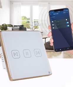 Công tắc rèm ngang (24V - 3 dây tín hiệu) - Zigbee à thiết bị công tắc rèm của Lumi dùng để điều khiển các loại động cơ rèm có 3 dây tín hiệu điều khiển. Giao thức truyền thông không dây Zigbee. Phương thức điều khiển: bằng tay, điều khiển từ xa trên ứng dụng Lumi Life thông qua bộ điều khiển trung tâm.