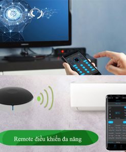 Bộ điều khiển hồng ngoại IR là thiết bị của Lumi giúp khách hàng thay vì sử dụng trực tiếp điều khiển hồng ngoại (của tivi, quạt, điều hòa...) để điều khiển thiết bị thì có thể thực hiện điều khiển các thiết bị trên thông qua ứng dụng trên điện thoại.