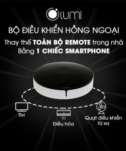 Bộ điều khiển hồng ngoại IR là thiết bị của Lumi giúp khách hàng thay vì sử dụng trực tiếp điều khiển hồng ngoại (của tivi, quạt, điều hòa...) để điều khiển thiết bị thì có thể thực hiện điều khiển các thiết bị trên thông qua ứng dụng trên điện thoại.