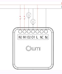 Module 2 In 2 Out - Bluetooth Mesh Điều khiển bật/tắt cho đầu ra là các thiết bị điện (Hỗ trợ 2 đầu vào và 2 đầu ra). Đầu ra kết nối và điều khiển các thiết bị điện còn đầu vào có thể cấu hình làm tín hiệu kích hoạt cho Rule/Cảnh/Lịch. Kết nối không dây: Bluetooth Mesh. Điều khiển từ xa thông qua App Lumi Life. Điều khiển theo Nhóm-Cảnh Lighting, Rule, Lịch. Điều khiển trực tiếp thông qua nút cảnh