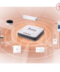 Bộ điều khiển trung tâm Vconnex Gateway là sản phẩm thiết bị nhà thông minh do thương hiệu Việt Nam sản xuất với nhiều tính năng nổi trội, tiện ích hứa hẹn sẽ mang đến cho người dùng những trải nghiệm mới mẻ.