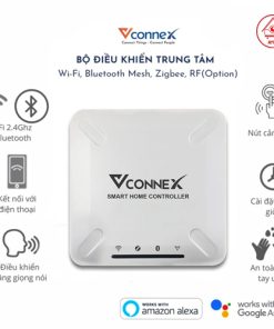 Bộ điều khiển trung tâm Vconnex Gateway là sản phẩm thiết bị nhà thông minh do thương hiệu Việt Nam sản xuất với nhiều tính năng nổi trội, tiện ích hứa hẹn sẽ mang đến cho người dùng những trải nghiệm mới mẻ.